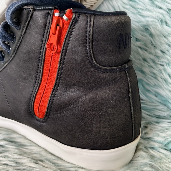 Men’s Nike Zipper Side, High Top Sneakers, Size 10.5 - Picture 10 of 16